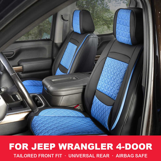 Luxury Seat Covers for Jeep Wrangler 4-Door